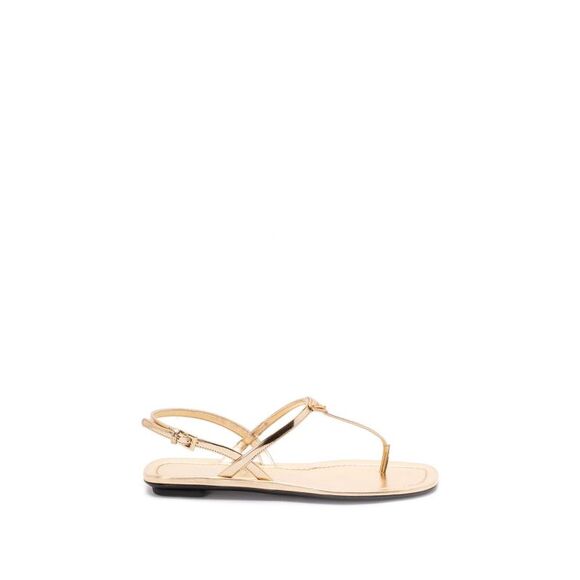 Prada Women Leather Flat Sandals